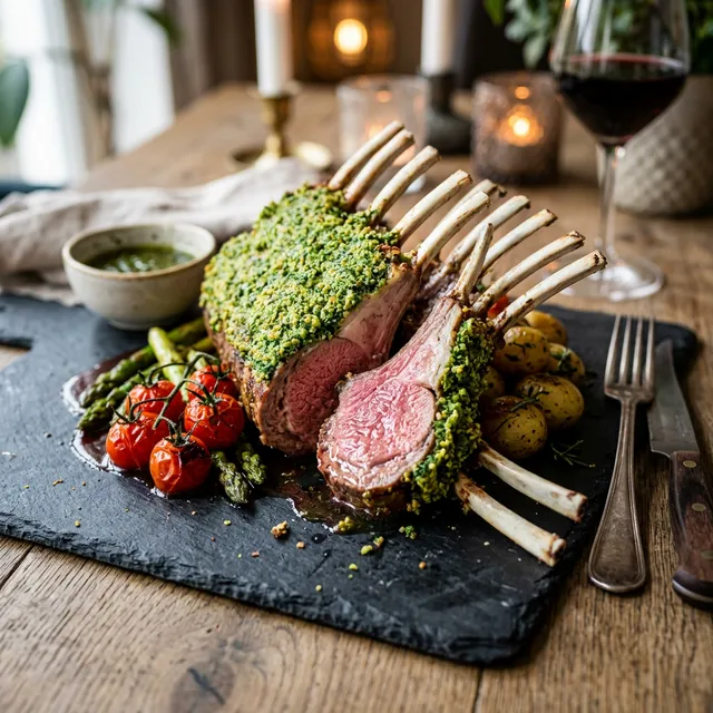 3. Lamm: Aroma-Bündelung und Rosa Kern