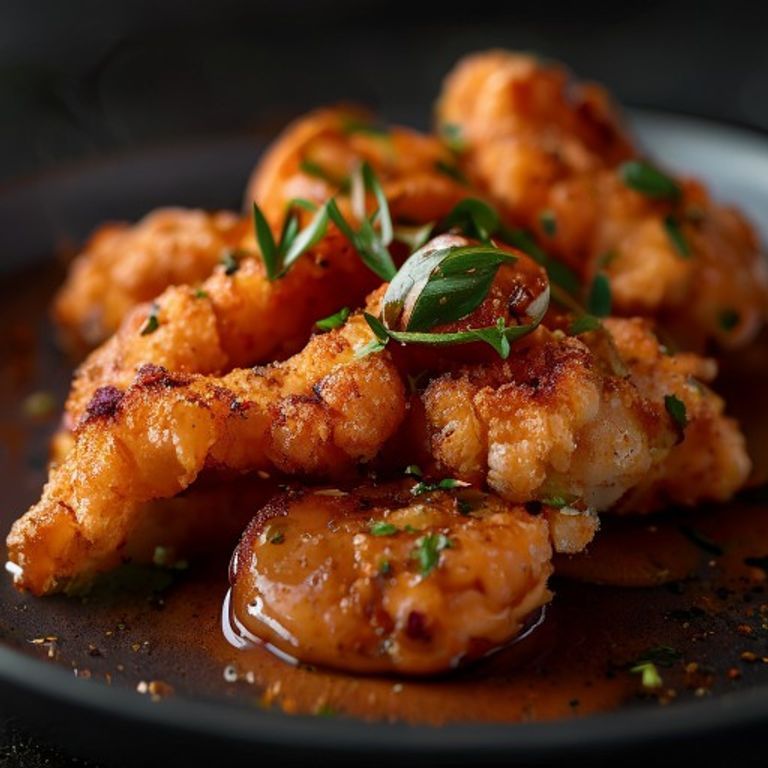 Knusprige Panko-Garnelen mit Sweet-Chili-Limetten-Dip