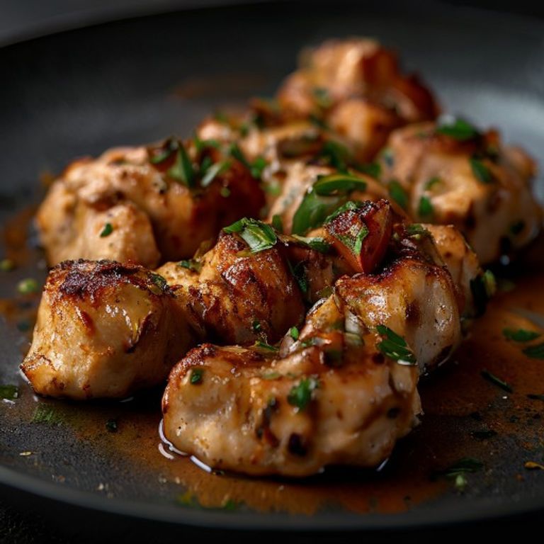 Saftige Hähnchen-Satay-Spieße mit cremiger Erdnuss-Limetten-Sauce
