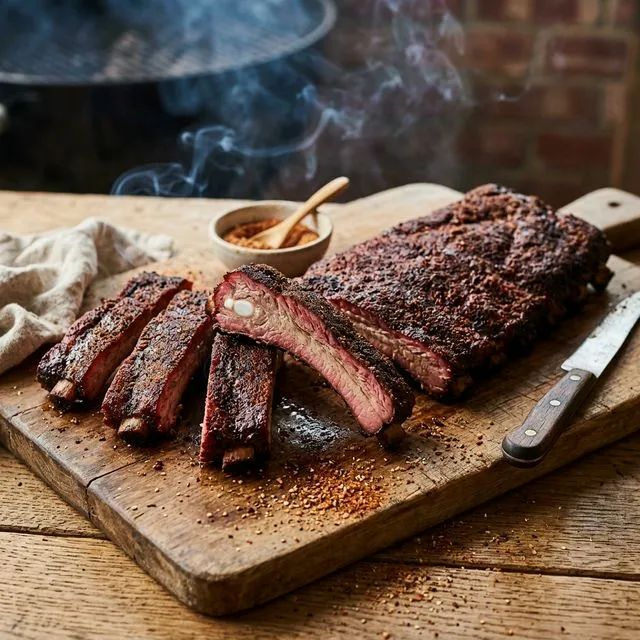 Memphis Style Dry Rubbed Ribs